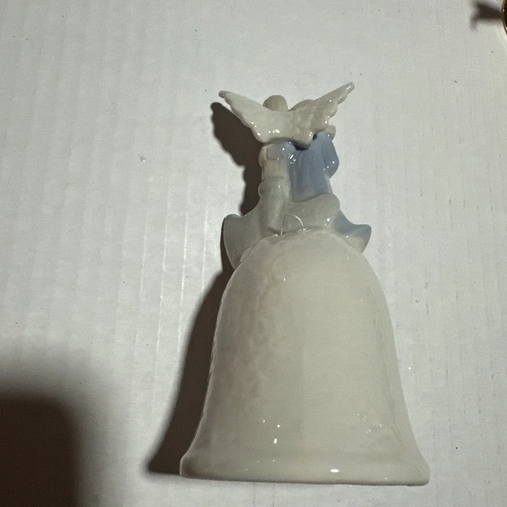 Lot Of 2 Bells Santa And Angel